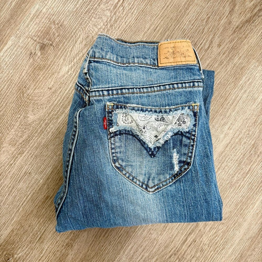 Levis Boot Cut 515 Lace Jeans G4